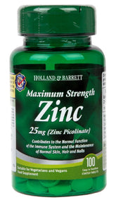 Zink Zinkpicolinat 100 Tabletten HOLLAND & BARRETT